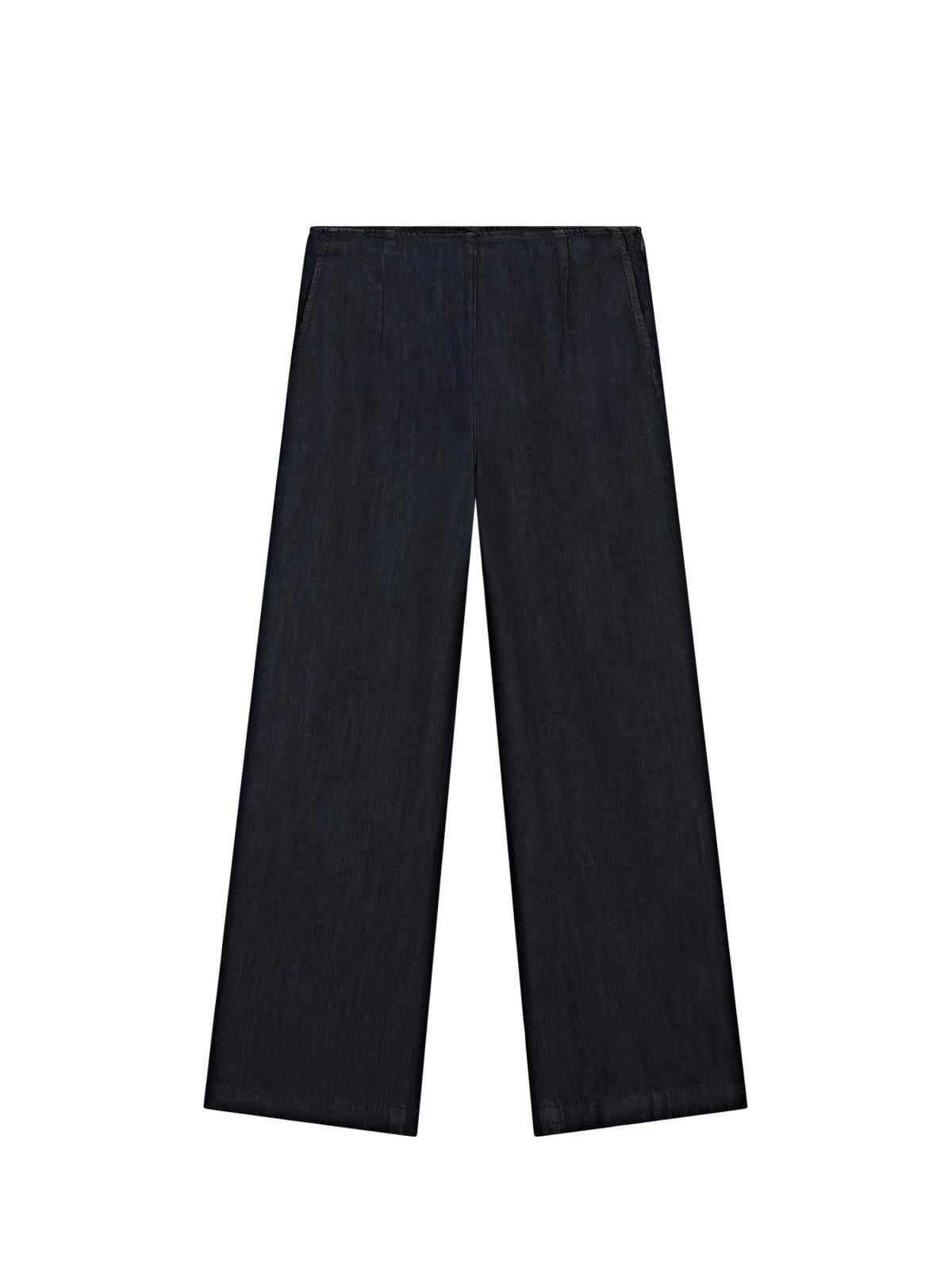 마시모두띠 와이드핏 하이웨이스트 데님 배럴핏 청바지 5092/792 DARK BLUE - 상세 이미지 2