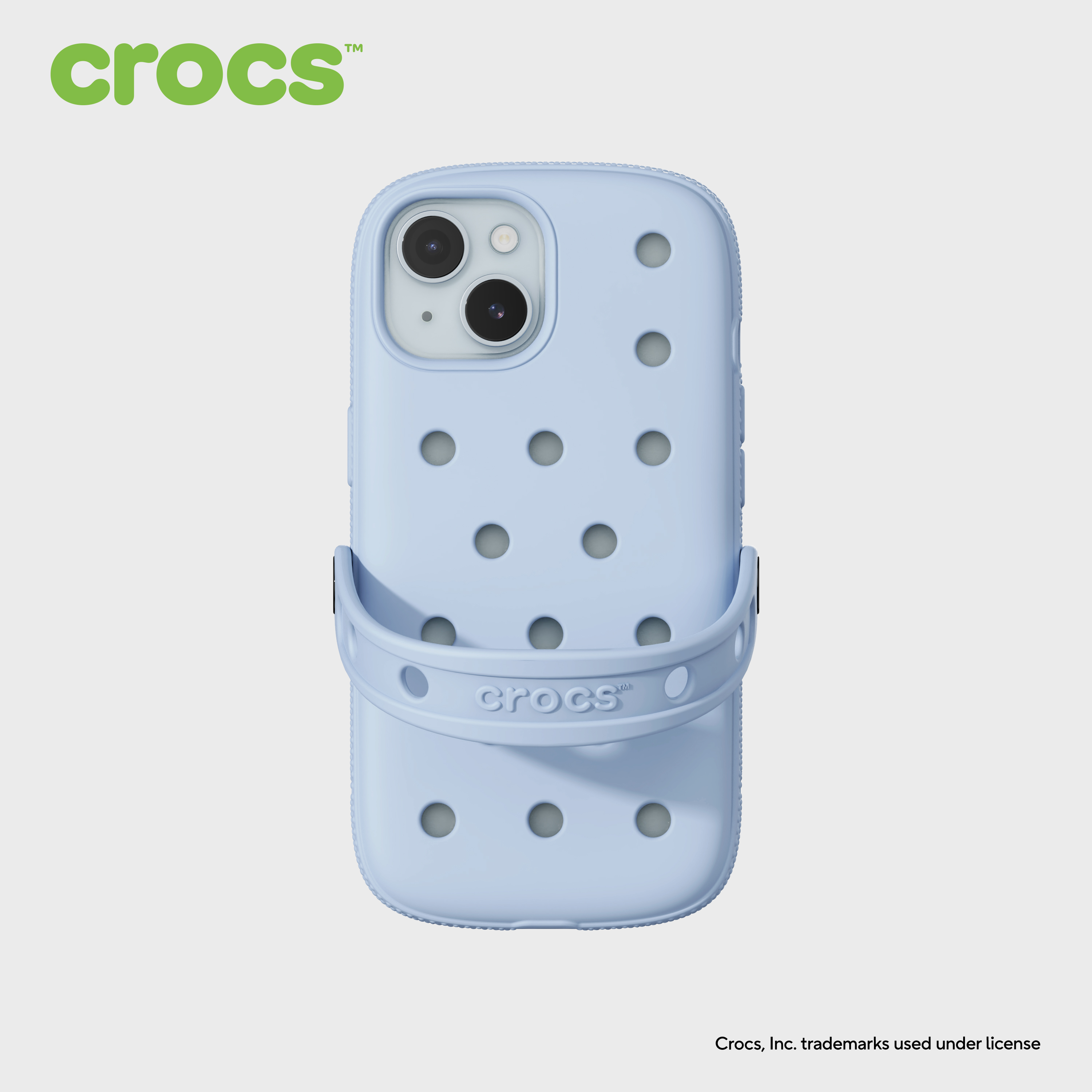 크록스 케이스 for iPhone 블루 칼사이트, 아이폰15 - 상세 이미지 2