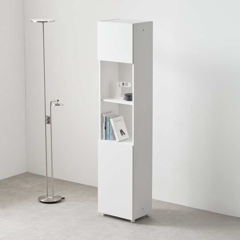 e스마트 와이즈 전면 수납 책장 400