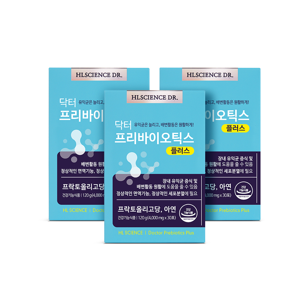 닥터 프리바이오틱스 플러스 유산균 30포, 3개