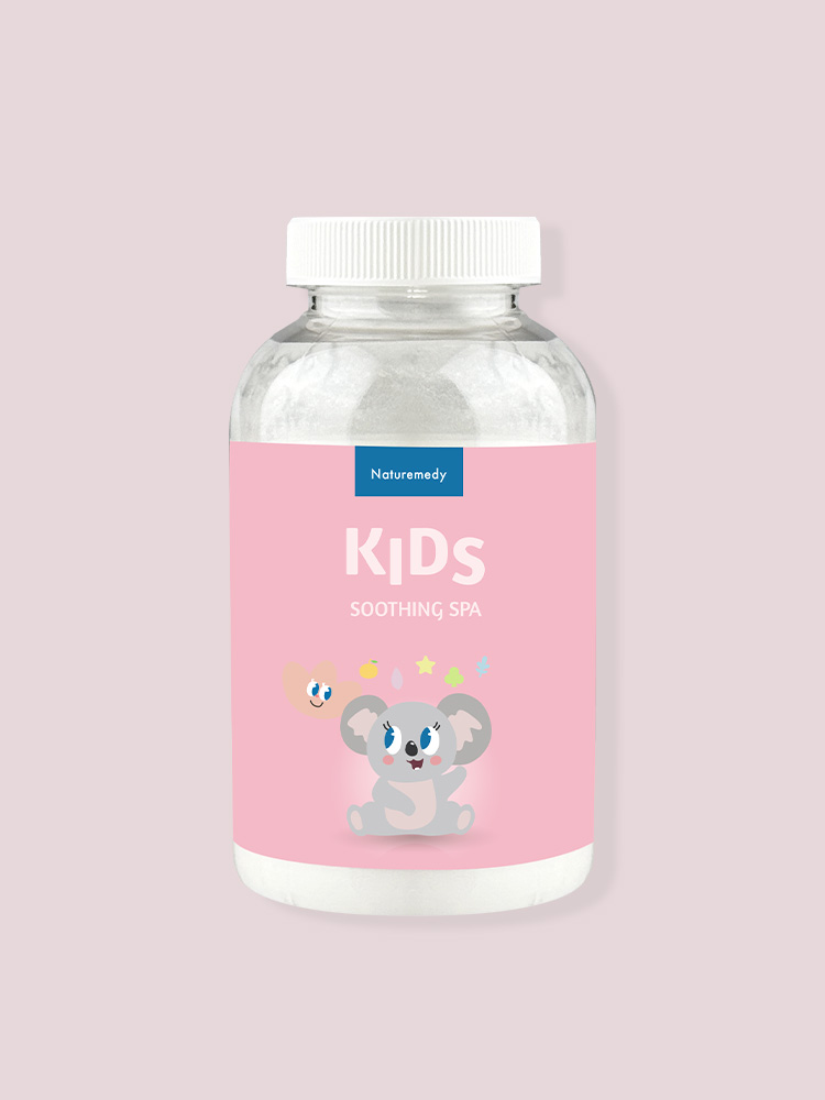 네츄레메디 대용량 키즈 수딩 스파 500g/아기 탄산 입욕제 신생아 목욕 베이비 스파