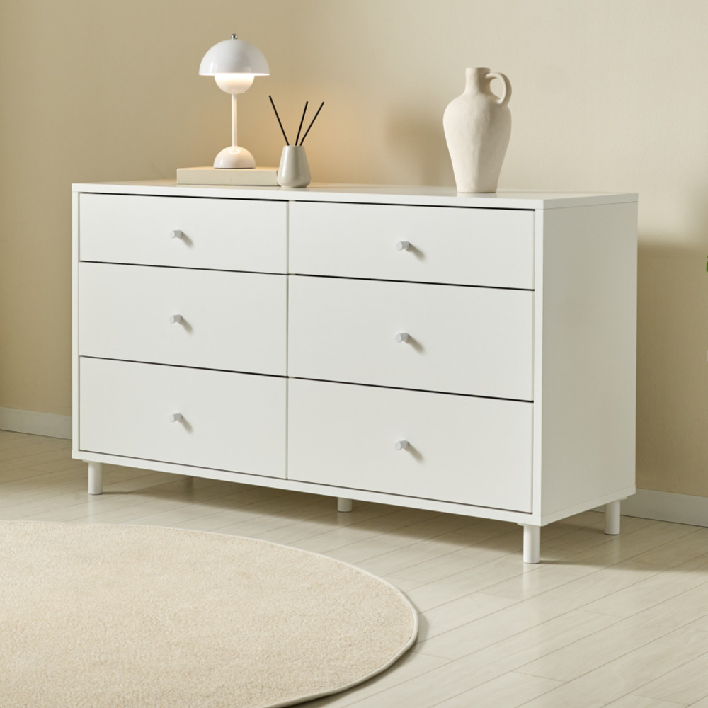 루체 1200 6칸 서랍장 와이드체스트 아일랜드서랍장 시스템 - 상세 이미지 2