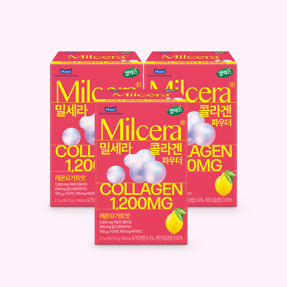 셀렉스 밀세라 콜라겐 에스테틱 파우더 스틱 28포, 3개