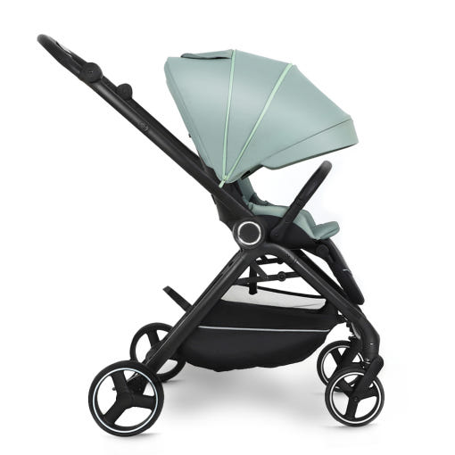 솔길 에클라 유모차의 원터치 양대면 전환 기능