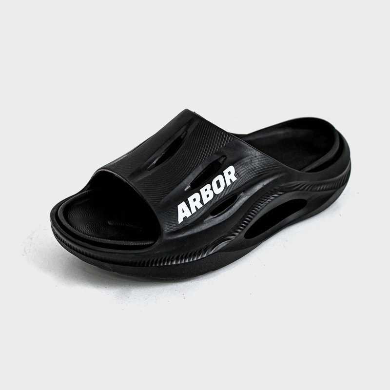 리커버리 기능성 슬리퍼 캠핑 아웃도어 아버 하이크이즈 블랙 ARBOR - 상품 이미지
