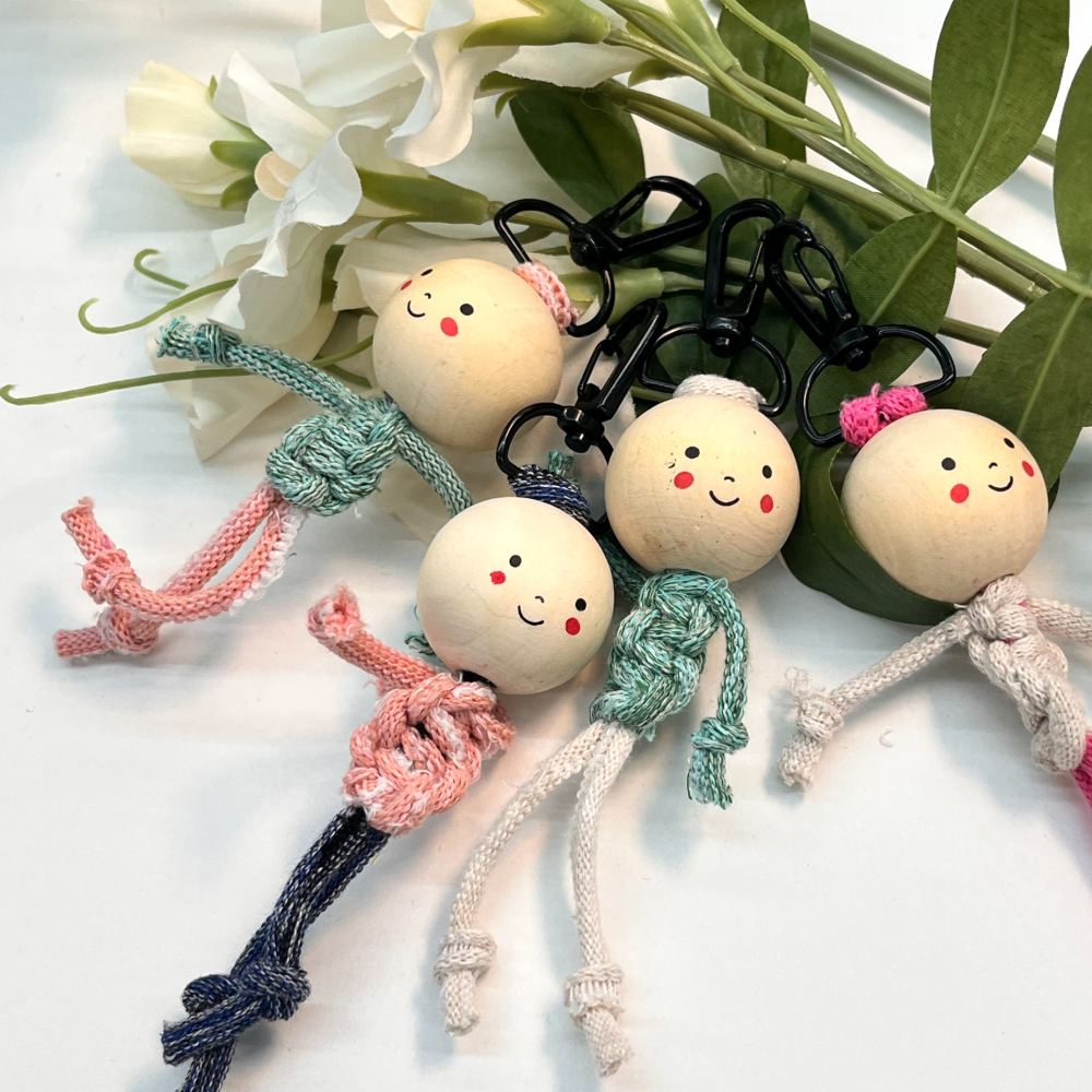양말목 걱정인형만들기 키링 DIY 키트 체험수업 업사이클링 - 상세 이미지 4