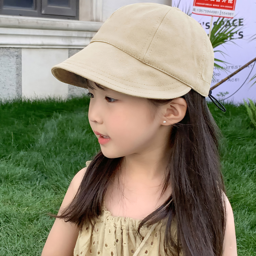 유아 아동 키즈 여아 초등 학생 남아 어린이 주니어 버킷 햇 볼 캡 나들이 벙거지 모자 - 상세 이미지 3