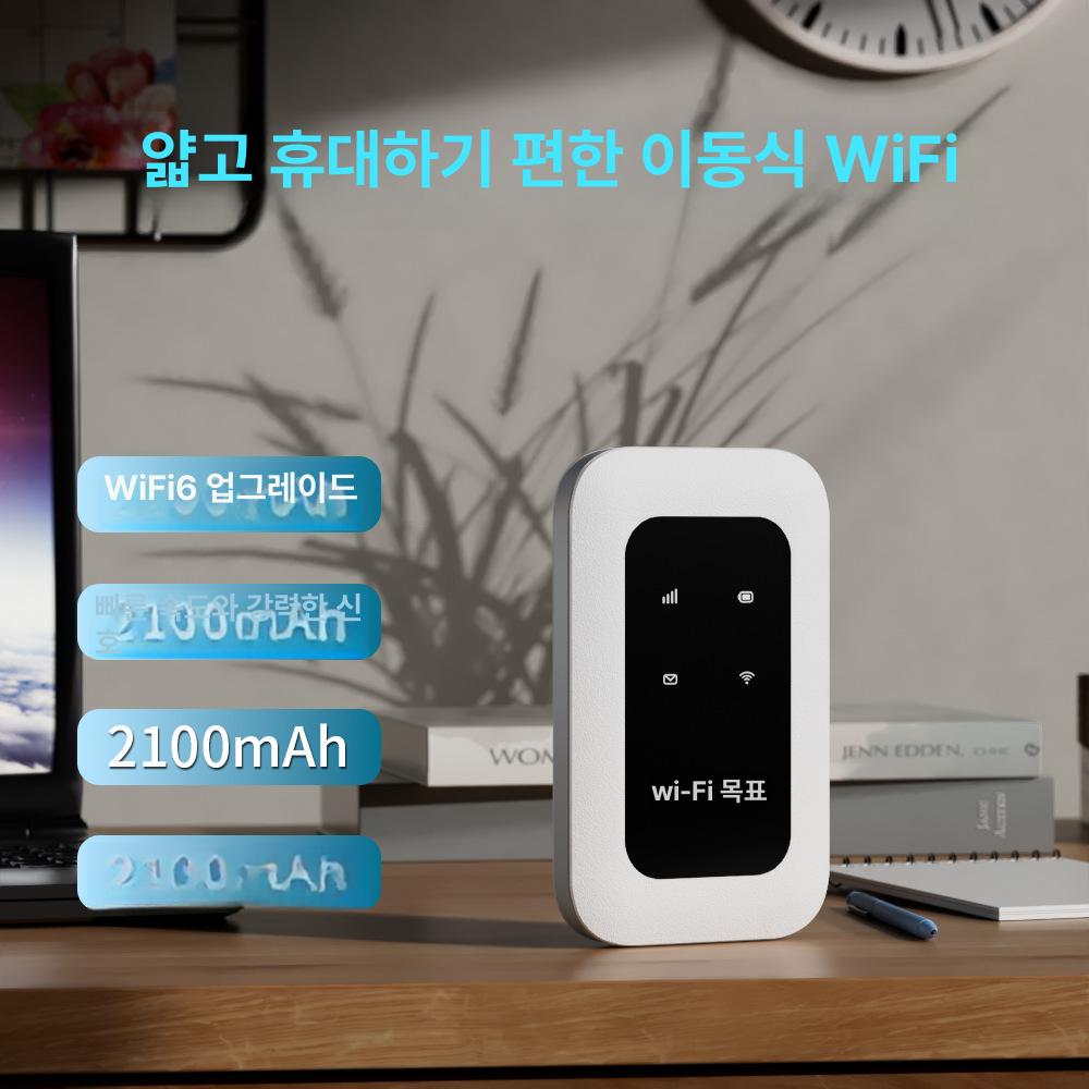 휴대용 와이파이 무선 라우터 4G 차량용 LTE MZ34 내장 유니콤 카드+전신 카드 - 상세 이미지 2