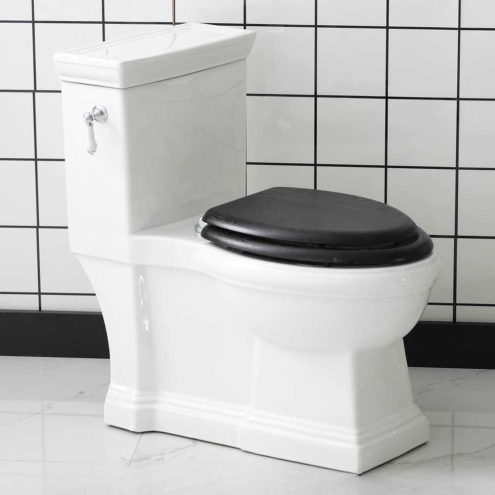 클래식 양변기 엔틱 디자인 인테리어 세련된 변기 화이트 305mm - 상세 이미지 2