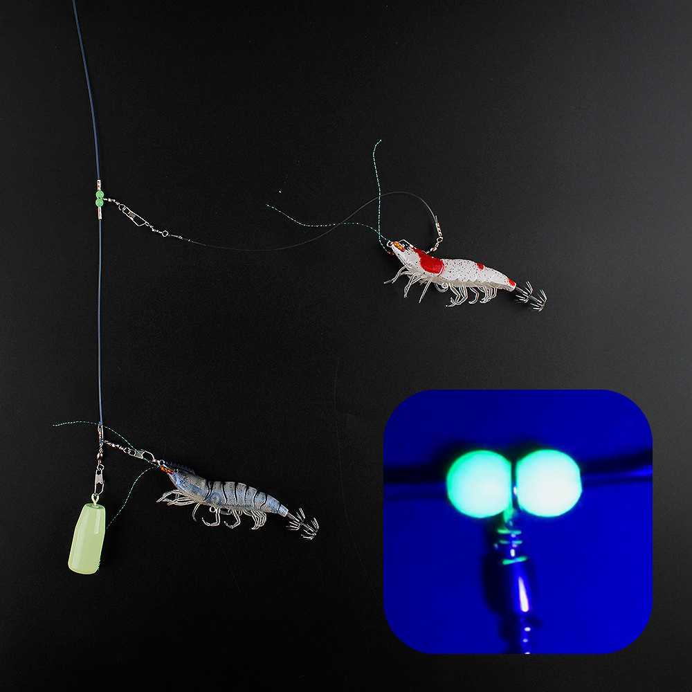 쭈갑 가지 채비 쭈꾸미 문어 갑오징어 한치 낚시 가지줄 1단 2단