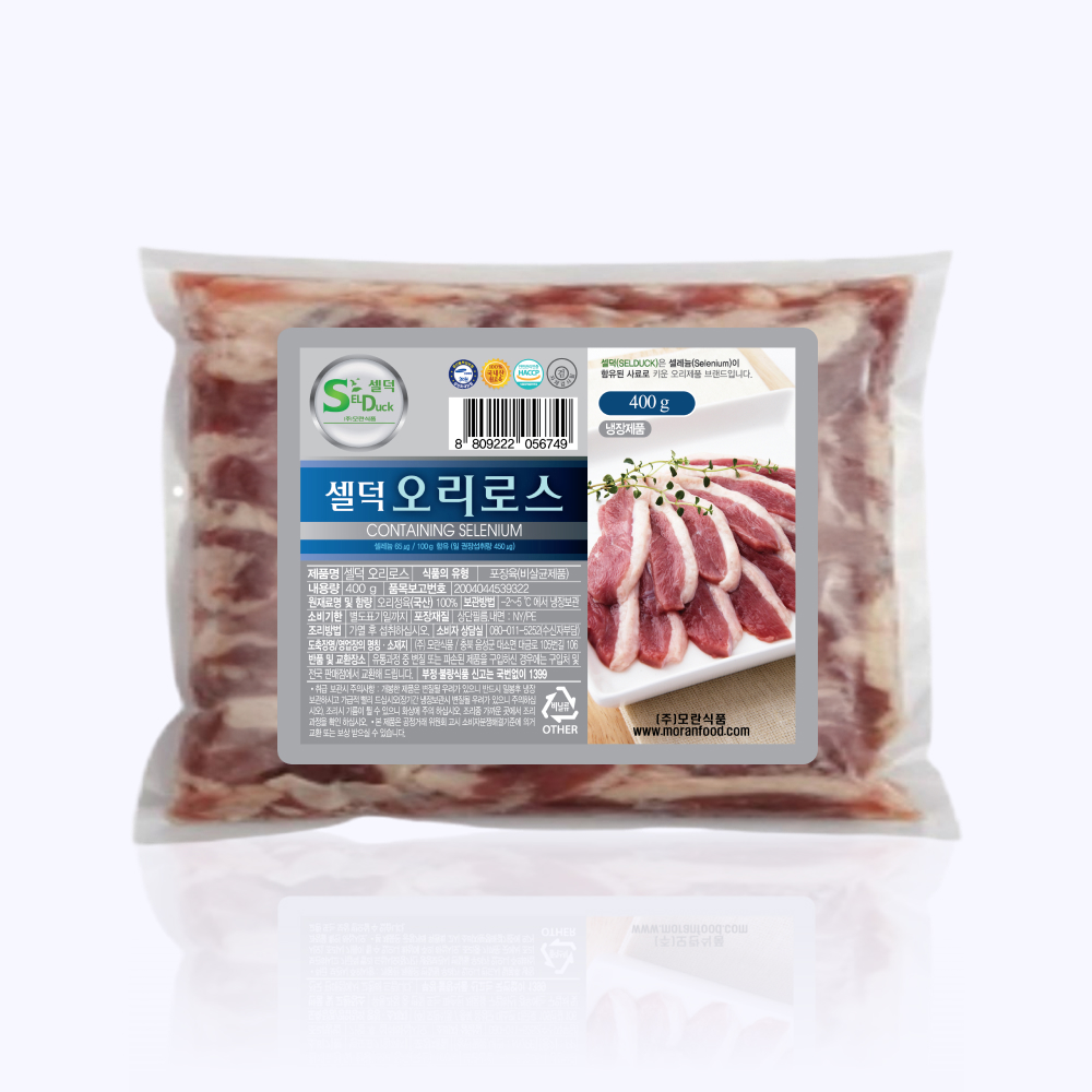 셀덕 오리로스 신선슬라이스 400g - 1팩 (총400g) - 상품 이미지