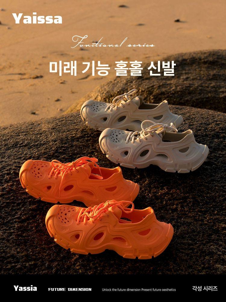 트래킹샌들 샌들 남성용 경량 트래킹 계곡화 경량화 운동화 신발 오닉스블랙 EVA 소재 남녀 공용 36 운동화 36-36.5 사이즈 - 상세 이미지 3