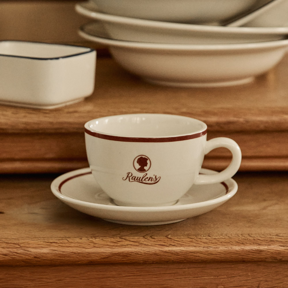 로렌스 런던 커피잔 세트 도자기 라떼잔 부부 찻잔