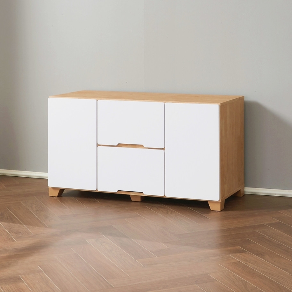 라미 안방 낮은 미니티비다이 폭좁은 tv선반 거실장