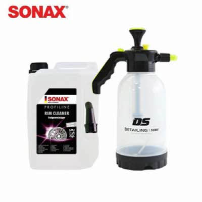 SONAX 소낙스 익스트림 휠크리너 5L + 디테일링썸 오토 압축분무기 2L - 메인 이미지