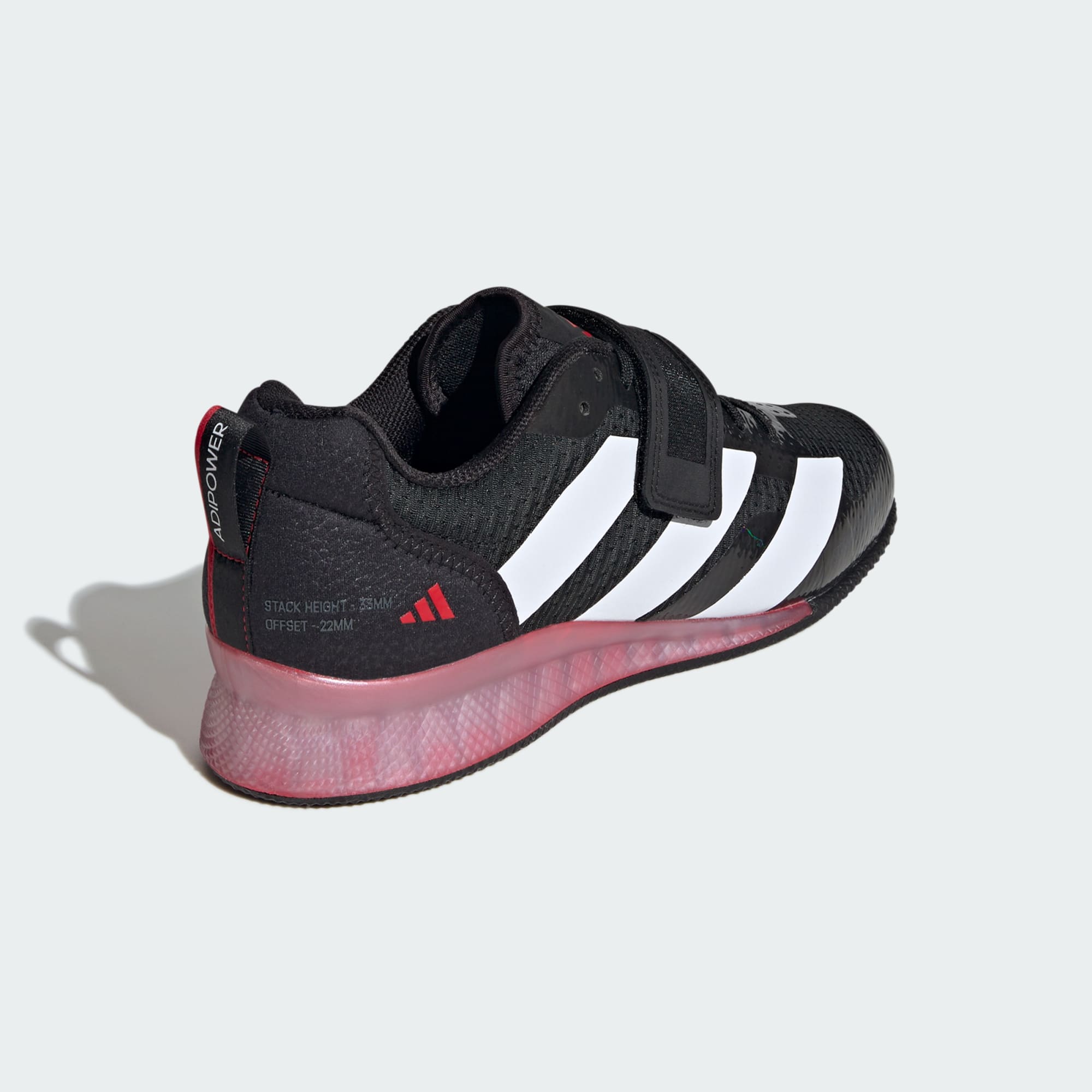 아디파워 역도화 Weightlifting 3 Black / Cloud White, US 8.5 - 상세 이미지 3