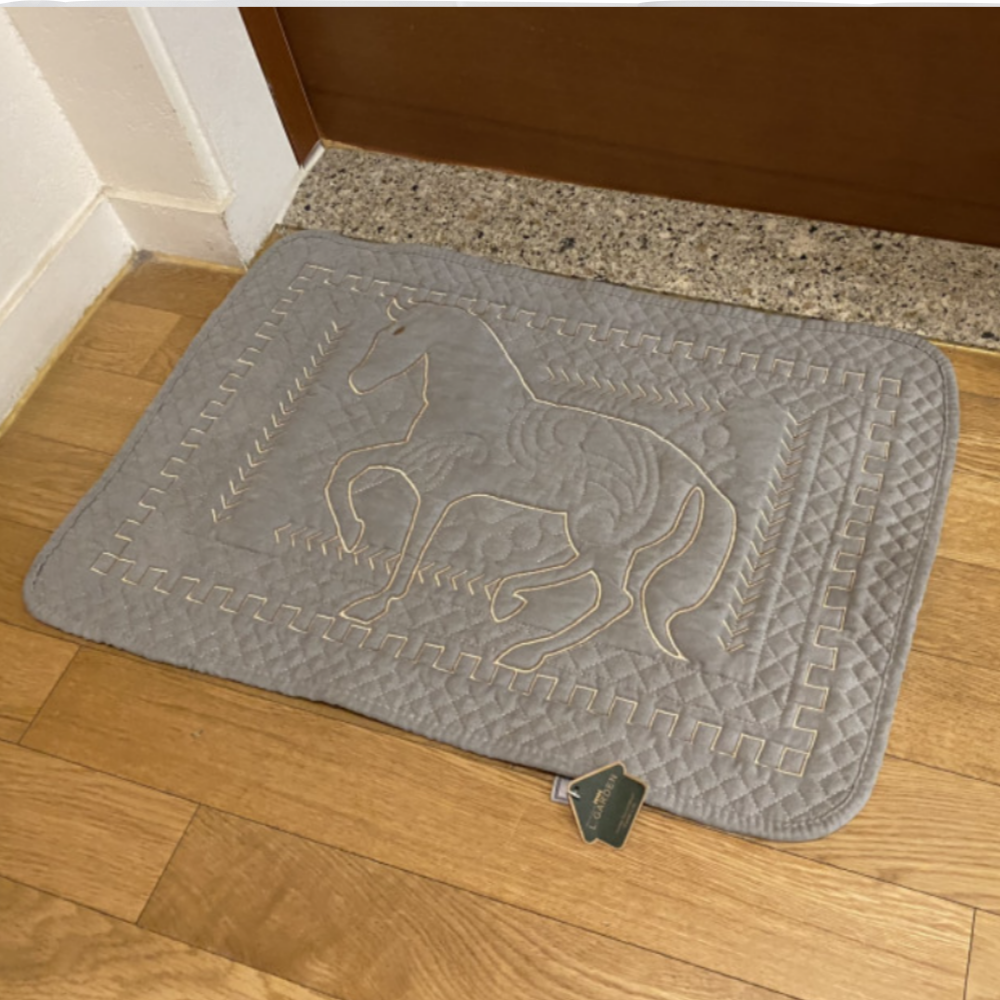 홈집합 고급 퀼트 면 발매트 미끄럼방지 빨아쓰는 활장실매트 40x60 - 상세 이미지 3