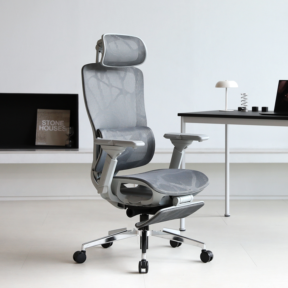 린백 컴퓨터 사무실 책상 공부 학생 허리 편한 풀메쉬 의자 LB253H