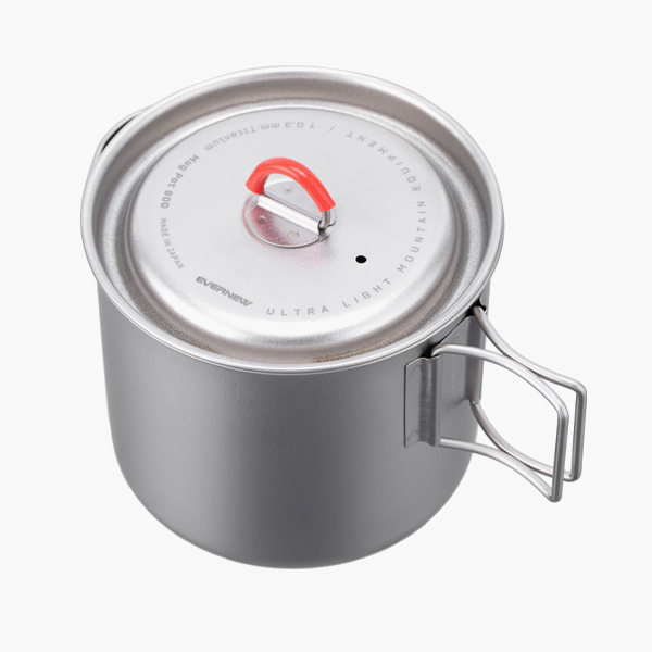 에버뉴 티타늄 머그 포트 900 백패킹 접이식 경량 냄비
