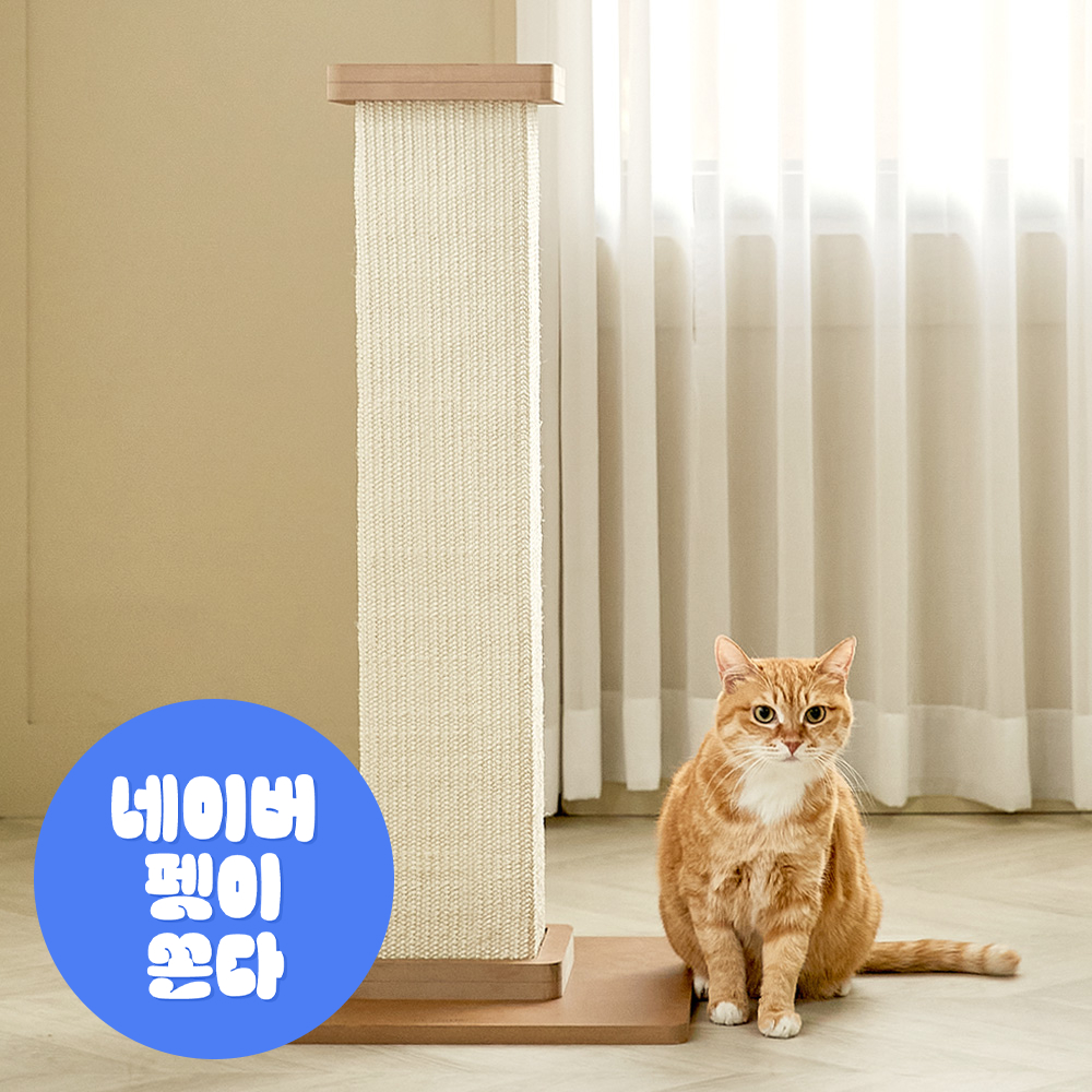 펫트리움 기둥 스크래쳐 캣타워 수직 캣폴