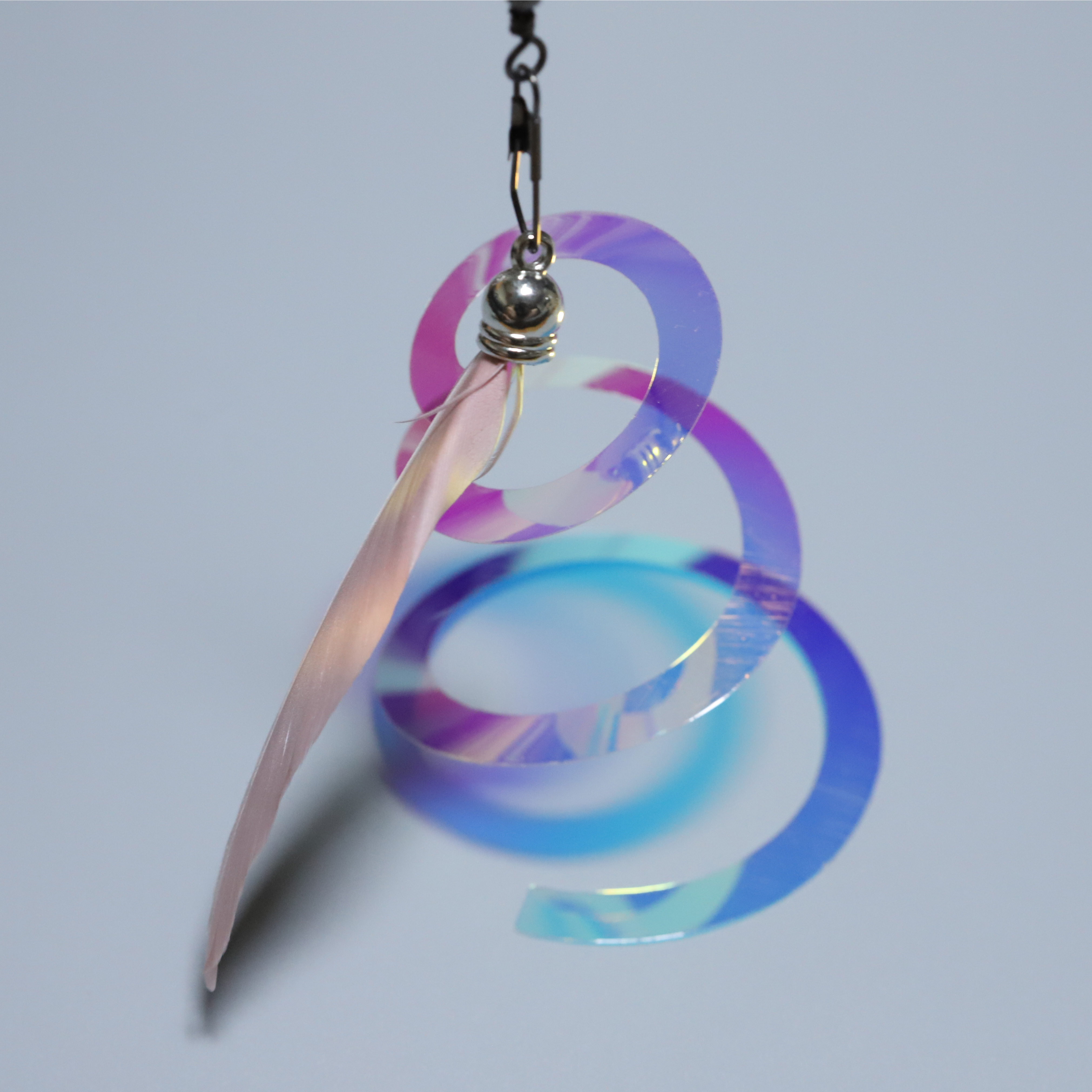 ABIBI'S GOMULSANG 수제 고양이 장난감 낚시대 막대 리필 미끼 끈 벌레 깃털 곤충 휘리릭날개