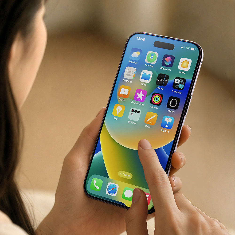 빅쏘 4D 풀커버 강화유리 필름 아이폰17, 1매입