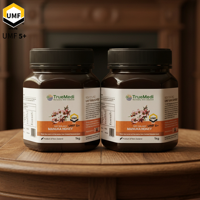 트루메디 뉴질랜드 마누카허니 UMF5 마누카꿀 Manuka honey 1kg, 2개 - 메인 이미지