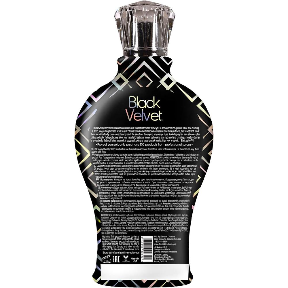 디보티드 블랙벨벳 다크 태닝로션 362ml - 상세 이미지 2
