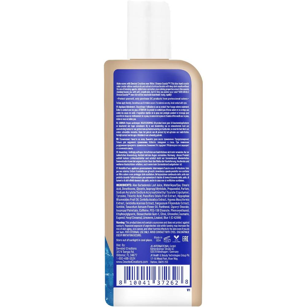디보티드 화이트 2 브론저 Coastal 태닝 스킨케 251ml - 상세 이미지 2