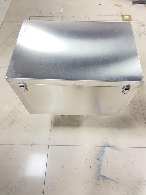 함석박스 철재 대용량 배터리보관함 150cm 120cm 특대형 트럭용 공장 견고한 다용도 이미지 6