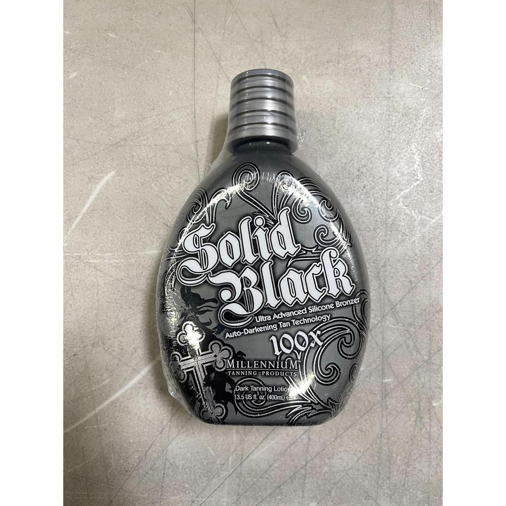 밀레니엄 솔리드 블랙 100X 다크 태닝로션 400ml - 상세 이미지 3
