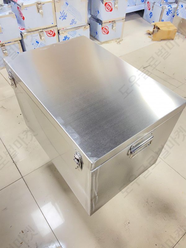 함석박스 철재 대용량 배터리보관함 150cm 120cm 특대형 트럭용 공장 견고한 다용도 - 상세 이미지 3