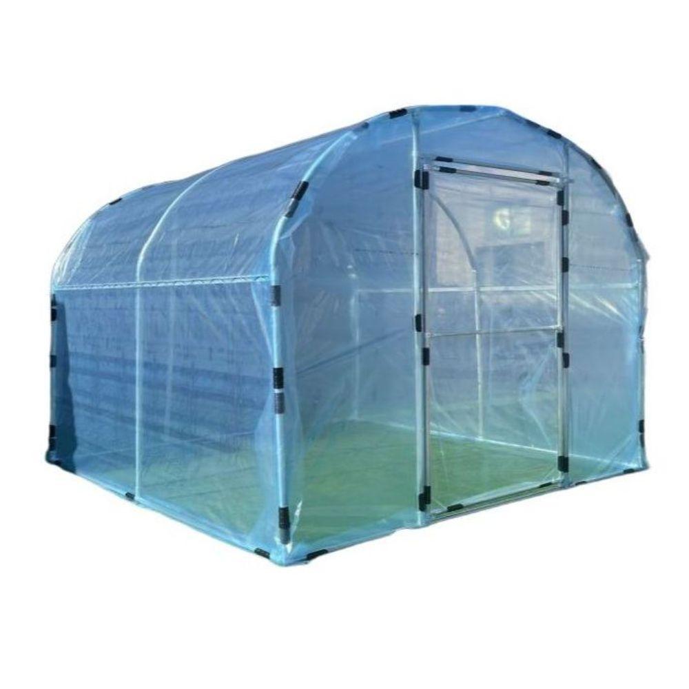 조립식 비닐 하우스 온실 시공 창고 농막 자재 3x2.5x2m+필름 - 상품 이미지