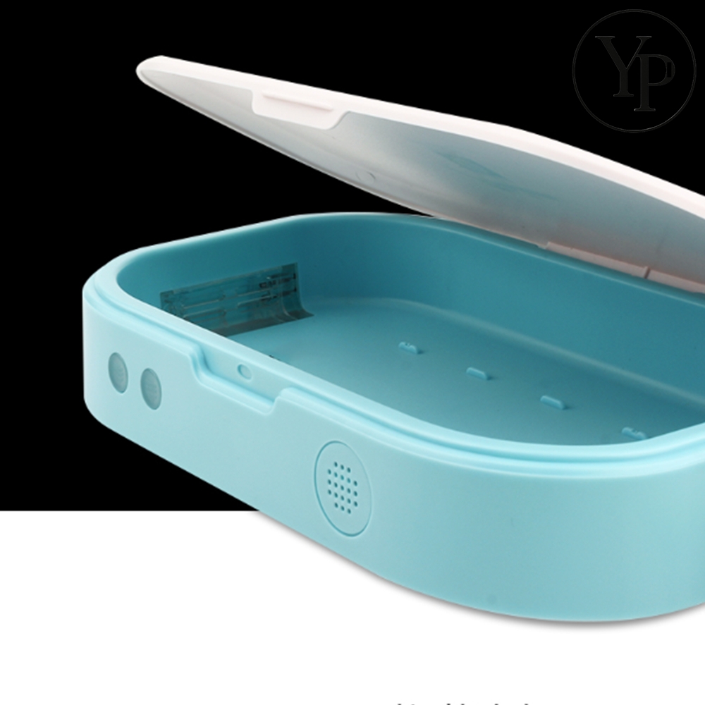 uv 살균 케이스 휴대용 미니 소독기 스마트폰 안경 USB충전 듀얼 살균기