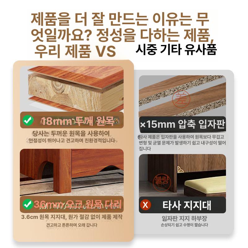 불단 제단 공양대 법단 가정용법당 예불대 불상 예배 법화경 불교 부처님 155cm 60cm 108cm - 상세 이미지 4