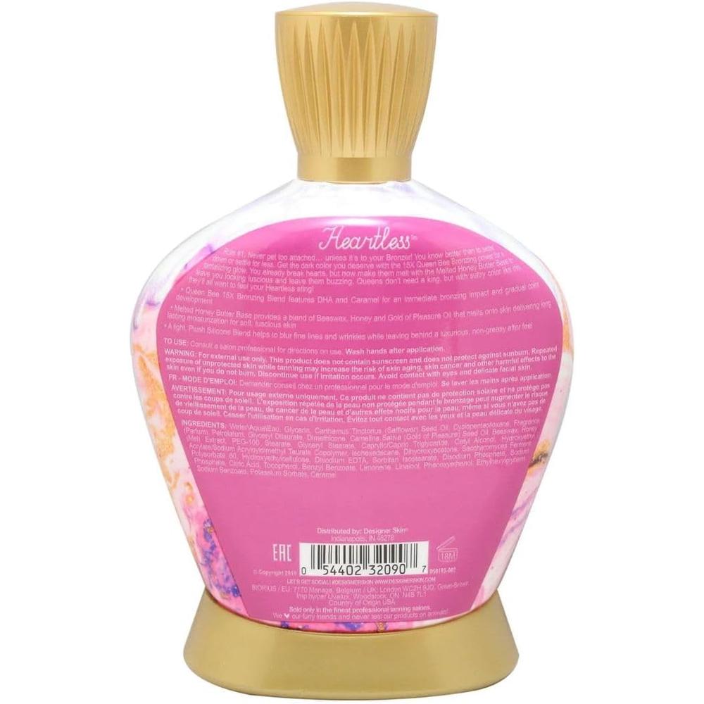 디자이너스킨 하트리스 15X 퀸 브론저 태닝로션 400ml - 상세 이미지 2