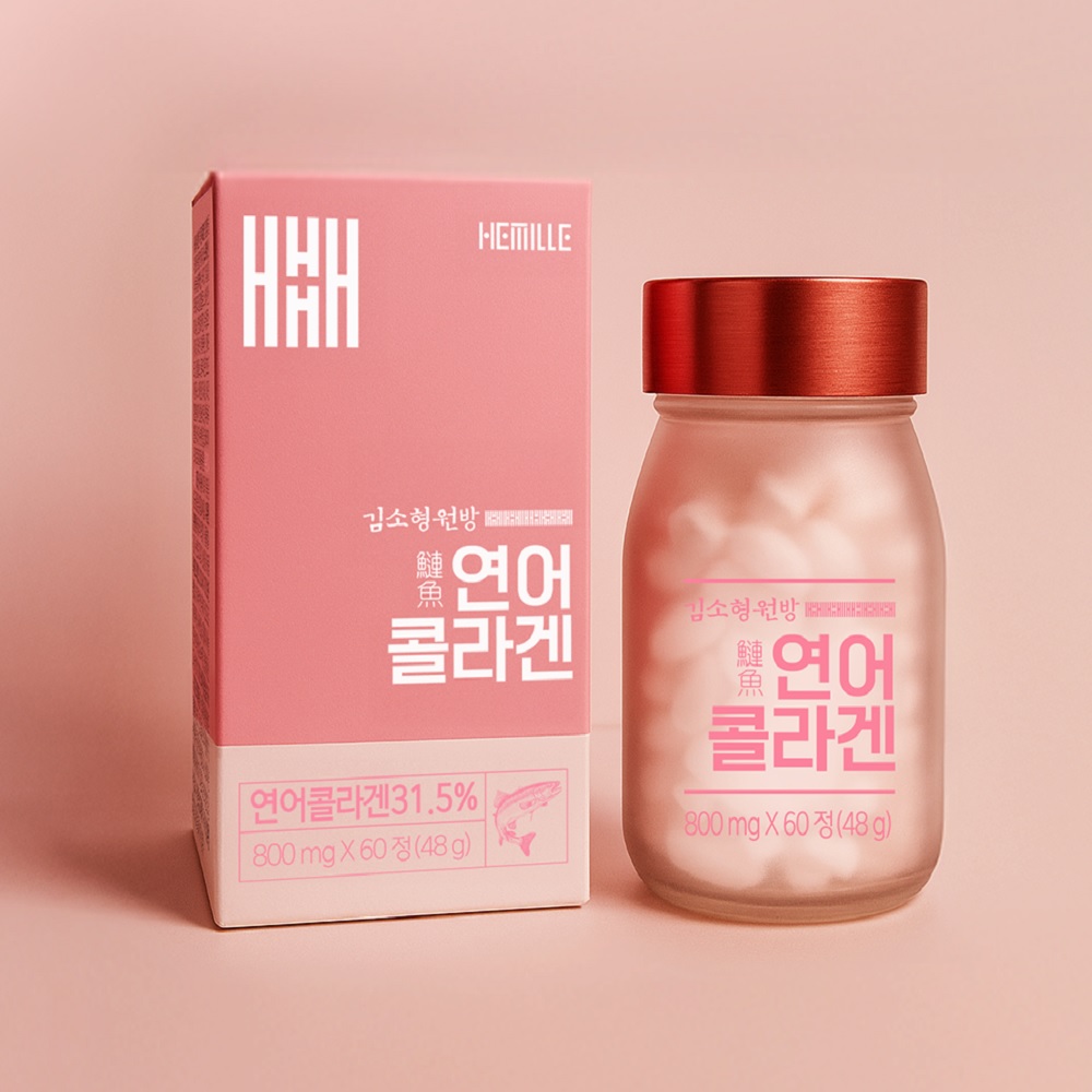 김소형 연어콜라겐 글루타치온 비오틴 먹는 피쉬콜라겐 60정 4개 - 상세 이미지 5