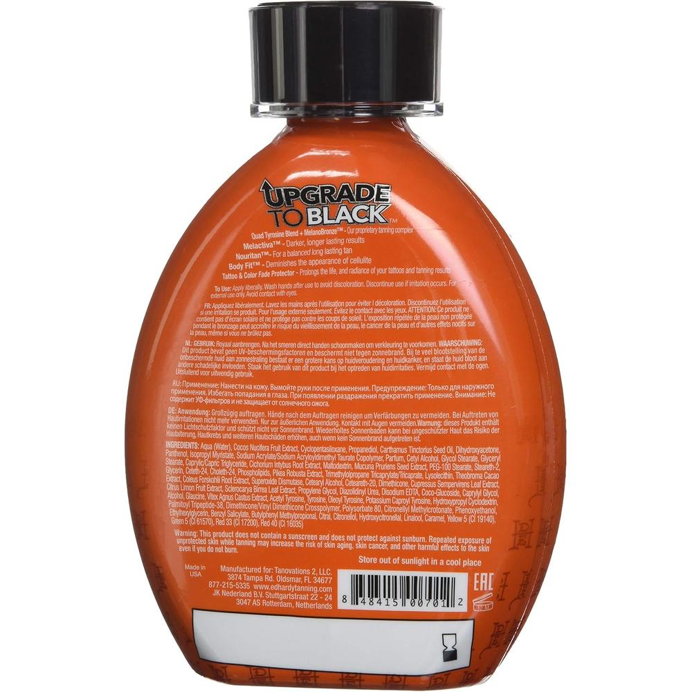 에디하디 UPGRADE TO BLACK 트리플 블랙 브론저 다크 태닝로션 400ml - 상세 이미지 2