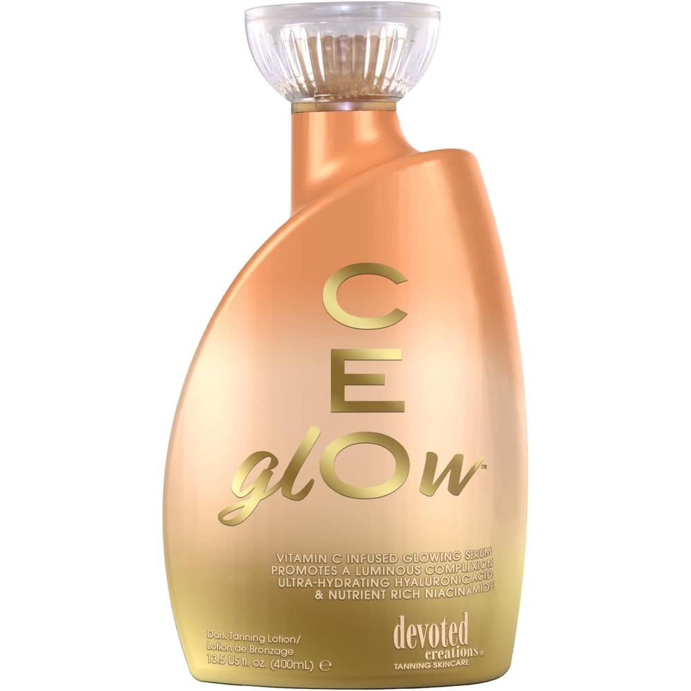 디보티드 CEglOw 다크 태닝로션 400ml - 상품 이미지