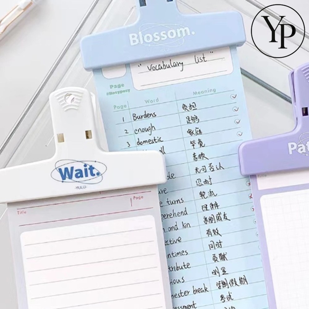 타공판 자석 메모 클립 냉장고 마그네틱 서류 악보 칠판 보드 파스텔 와이드 집게