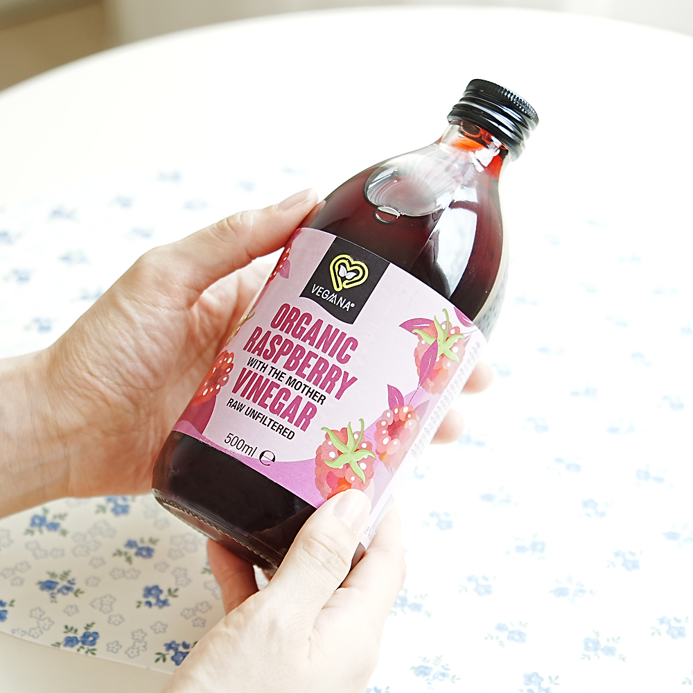 100% 유기농 라즈베리식초 500ml 천연 자연발효식초 초모성분 - 상품 이미지
