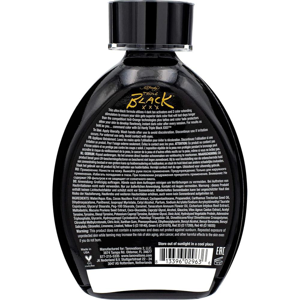 에디하디 트리플 블랙xxx 다크 태닝로션 400ml - 상세 이미지 2