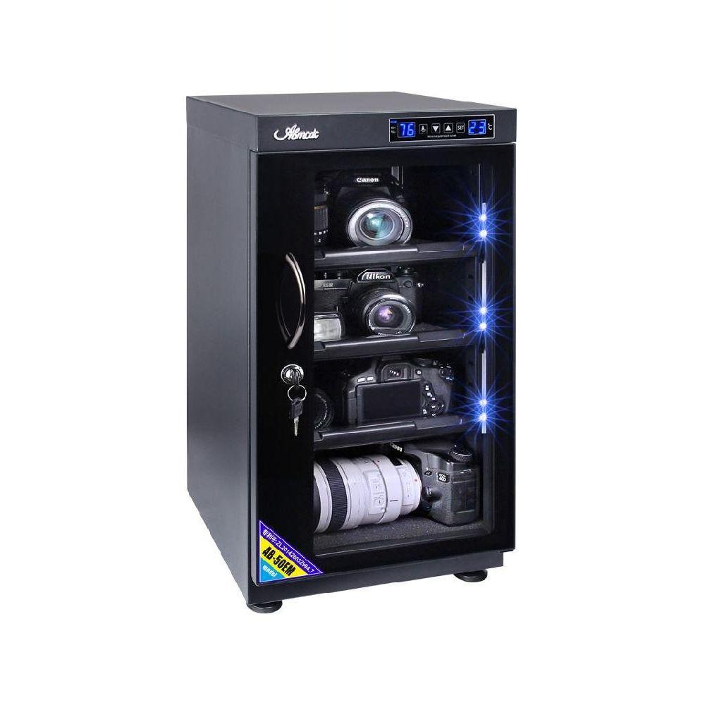 카메라 제습함 보관함 LED 장비 수납함 전자 냉장고 렌즈 40L 수치 제어 2단 LED 조명 - 상품 이미지