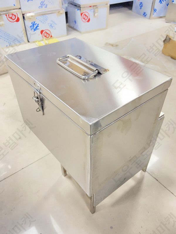 함석박스 철재 대용량 배터리보관함 150cm 120cm 특대형 트럭용 공장 견고한 다용도 - 상세 이미지 5