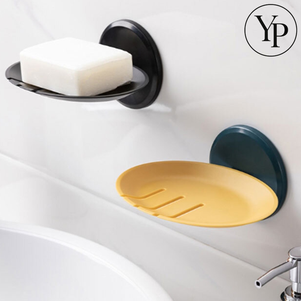 접착식 비누 받침대 욕실 화장실 벽 홀더 무타공 물빠짐 모던 거치대