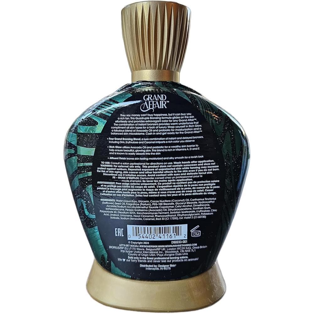 디자이너스킨 그랜드 어페어 브론징 포뮬러 태닝로션 400ml - 상세 이미지 2