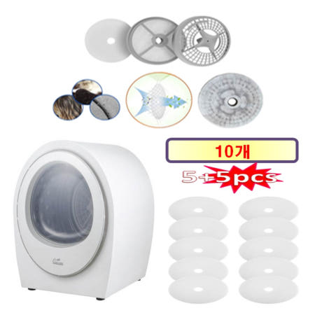 홈세라 에어로데이지 HMD300-HCW - HCF호환용 원형필터 10개