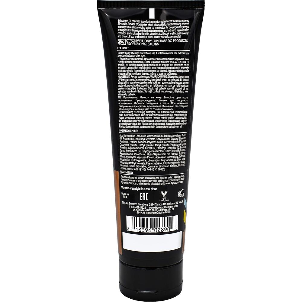 디보티드 DC Accelerato 다크 태닝로션 251ml - 상세 이미지 2