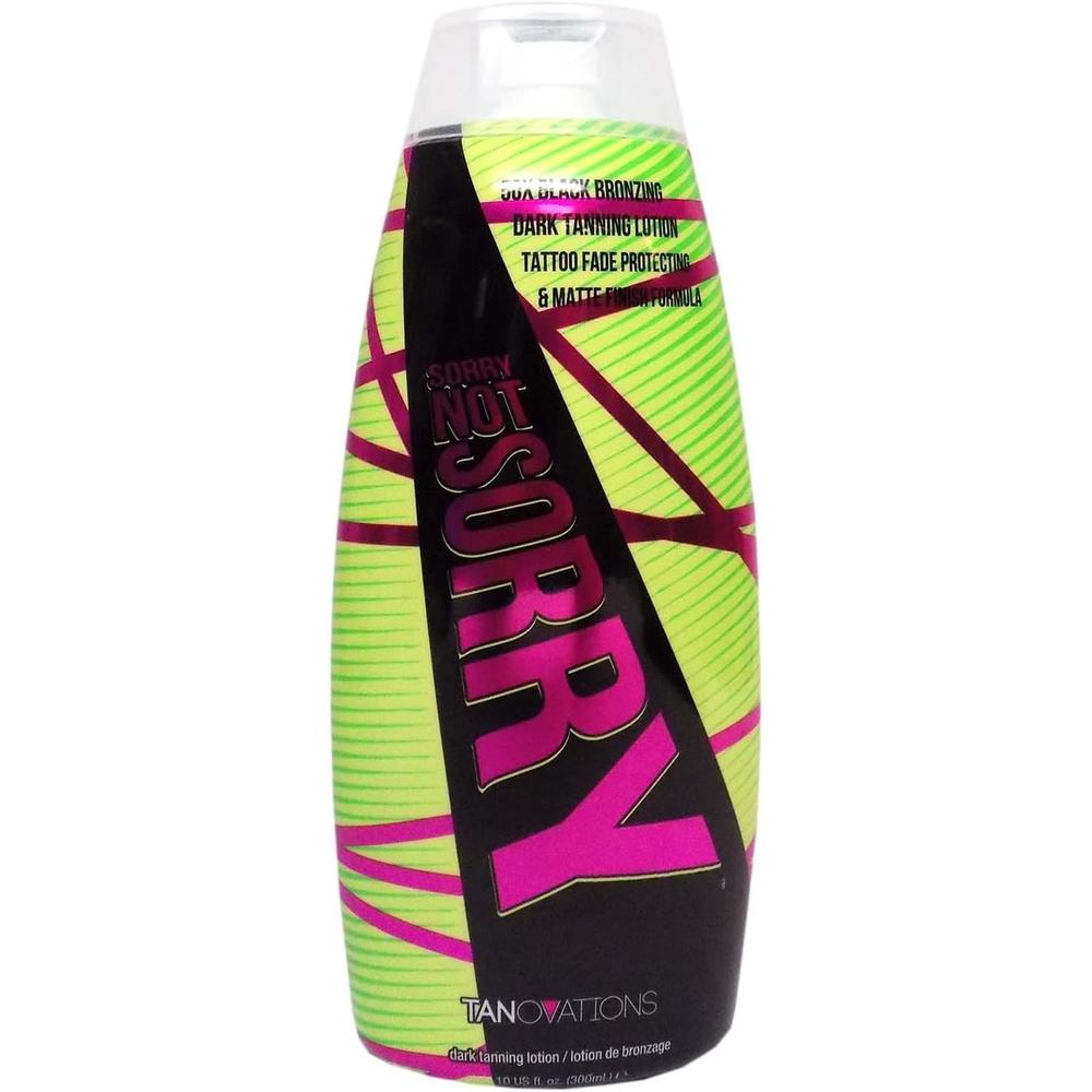 Tanovations Sorry Not Sorry 익스트림 50X 다크 태닝로션 300ml - 상품 이미지