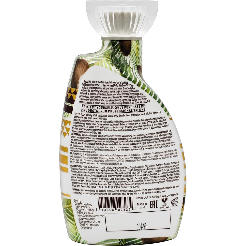 디보티드 COCO 코코 다크 태닝로션 400ml - 상세 이미지 2